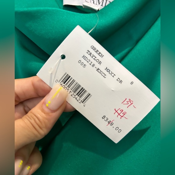 INTERMIX
Taylor Silk Georgette Maxi Dress Size 8 - Picture 9 of 13